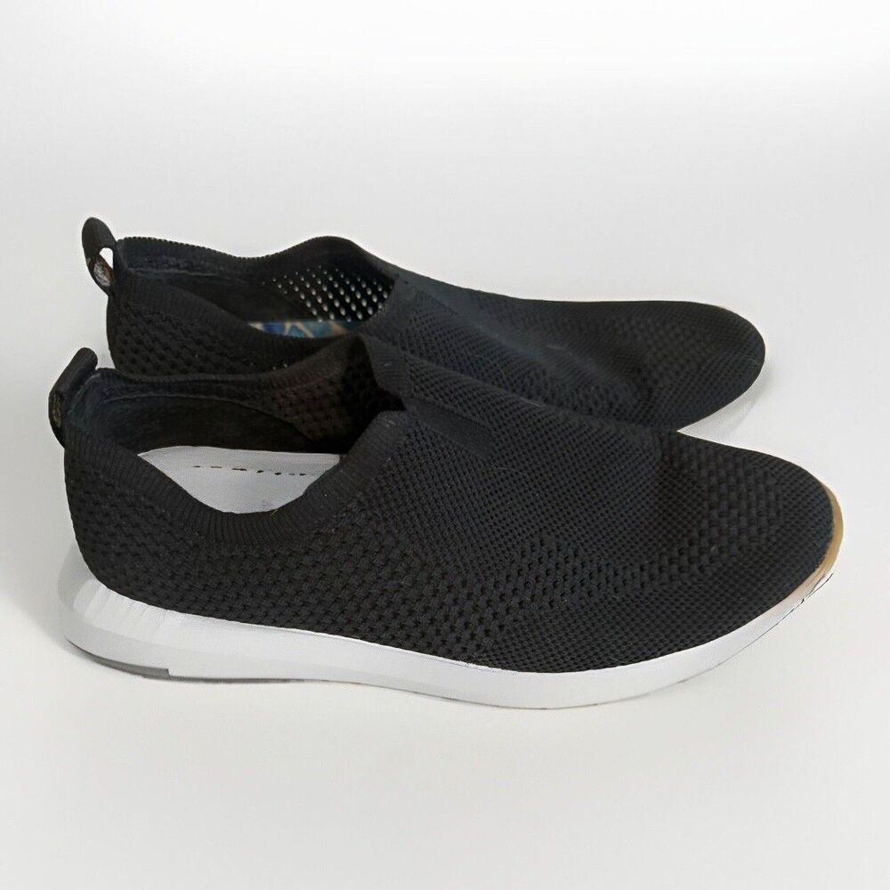 Born Black Knit Comfort Slip-On Sneakers Womens 8 - Picture 4 of 5